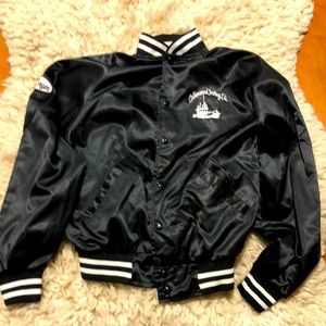 Vintage bomber jacket sateen size small